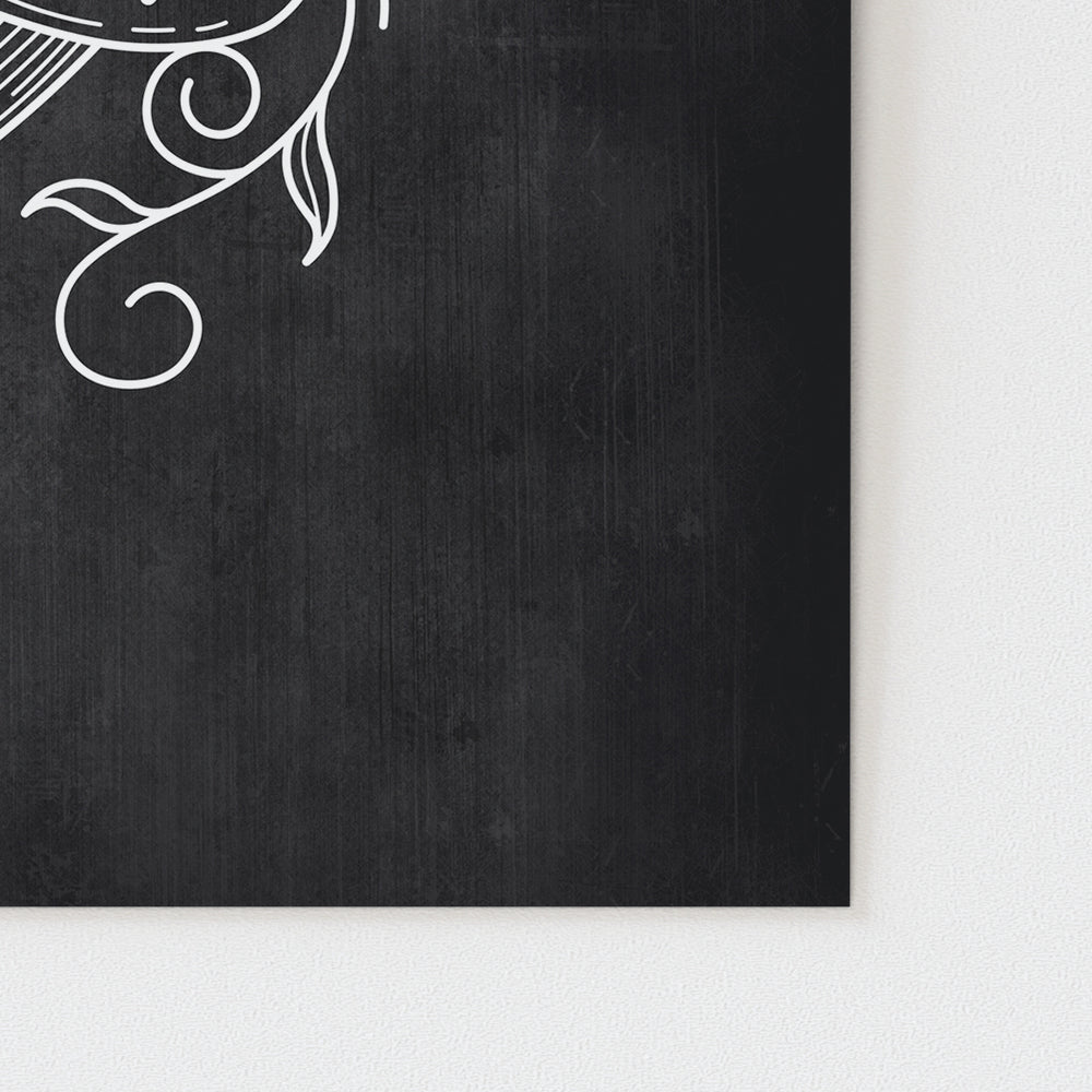 Piece Of My Heart | Janis Joplin - Song Lyrics Art Print Music Poster