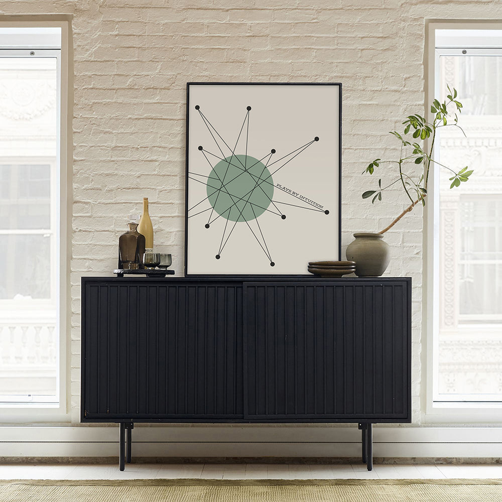 franciscan starburst wall art print