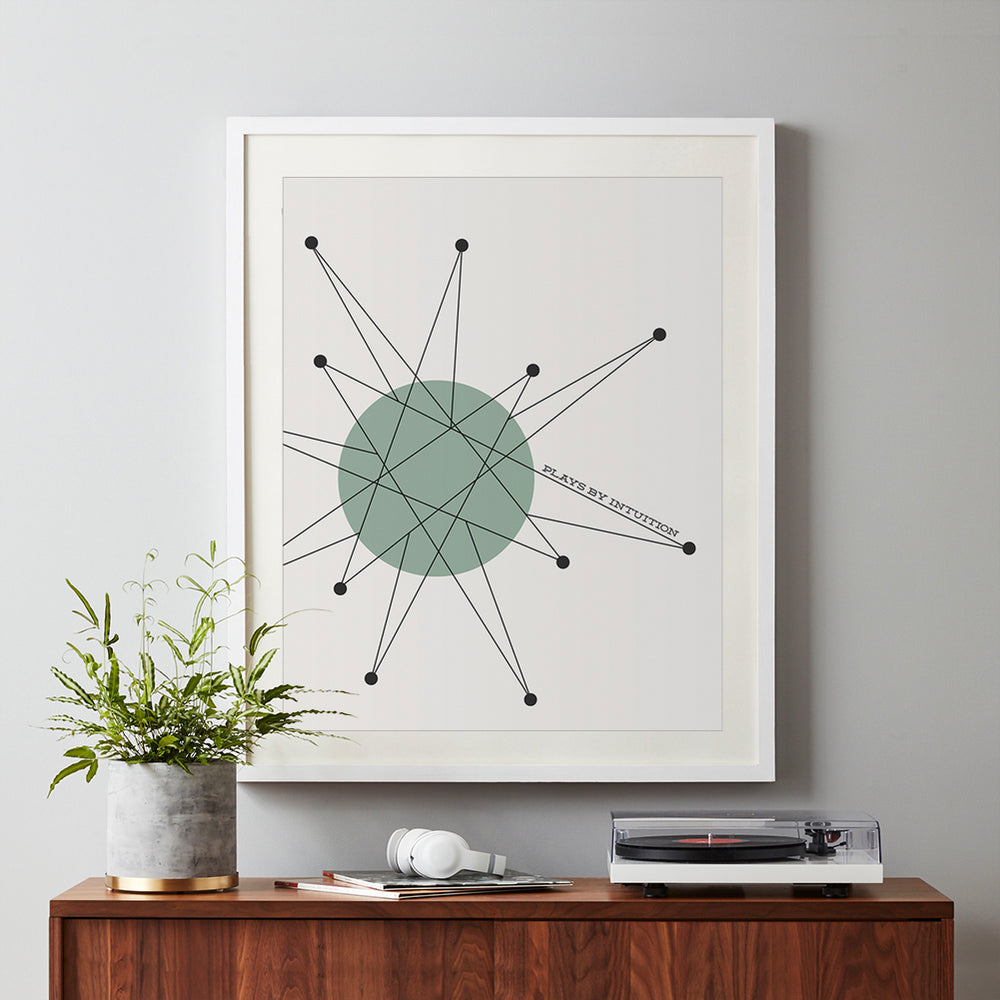 mid century modern starbursts