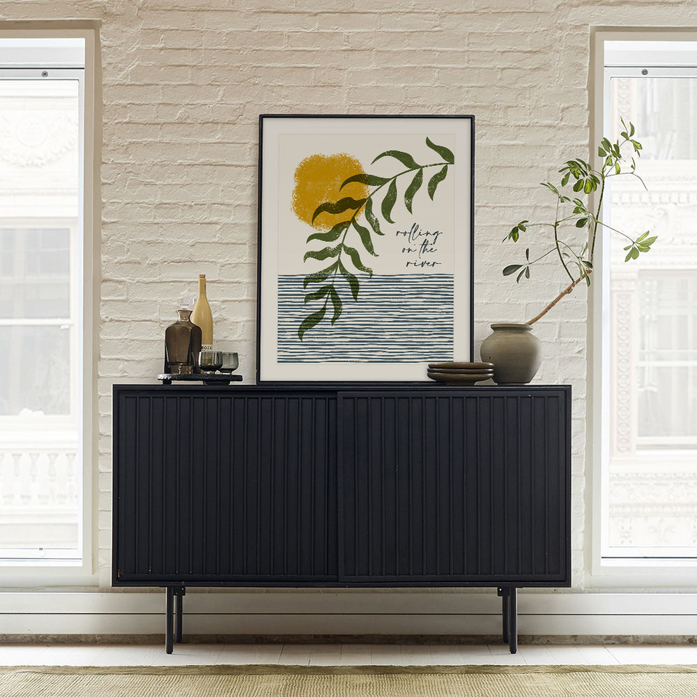 Proud Mary | Creedence Clearwater Revival - Song Lyrics Art Print