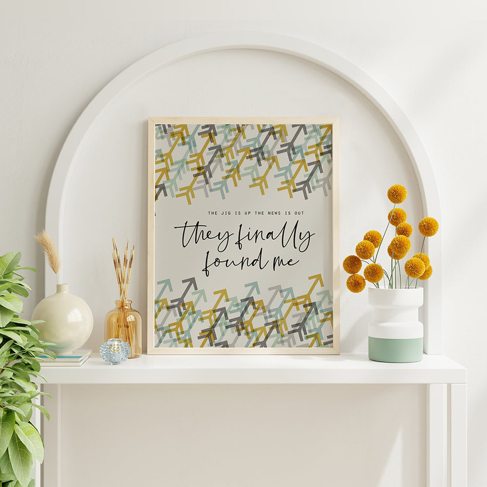 Renegade | Styx song lyric art print