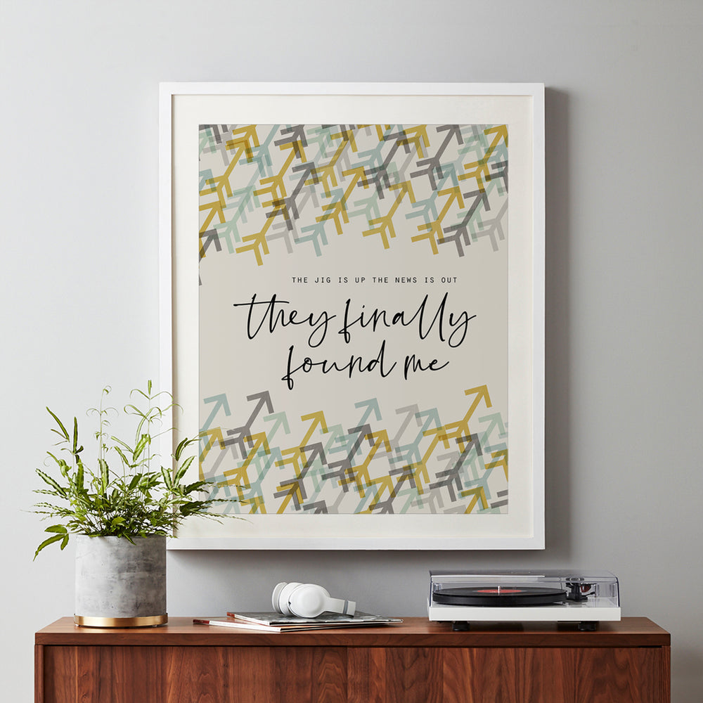 Renegade | Styx - Song Lyrics Art Print