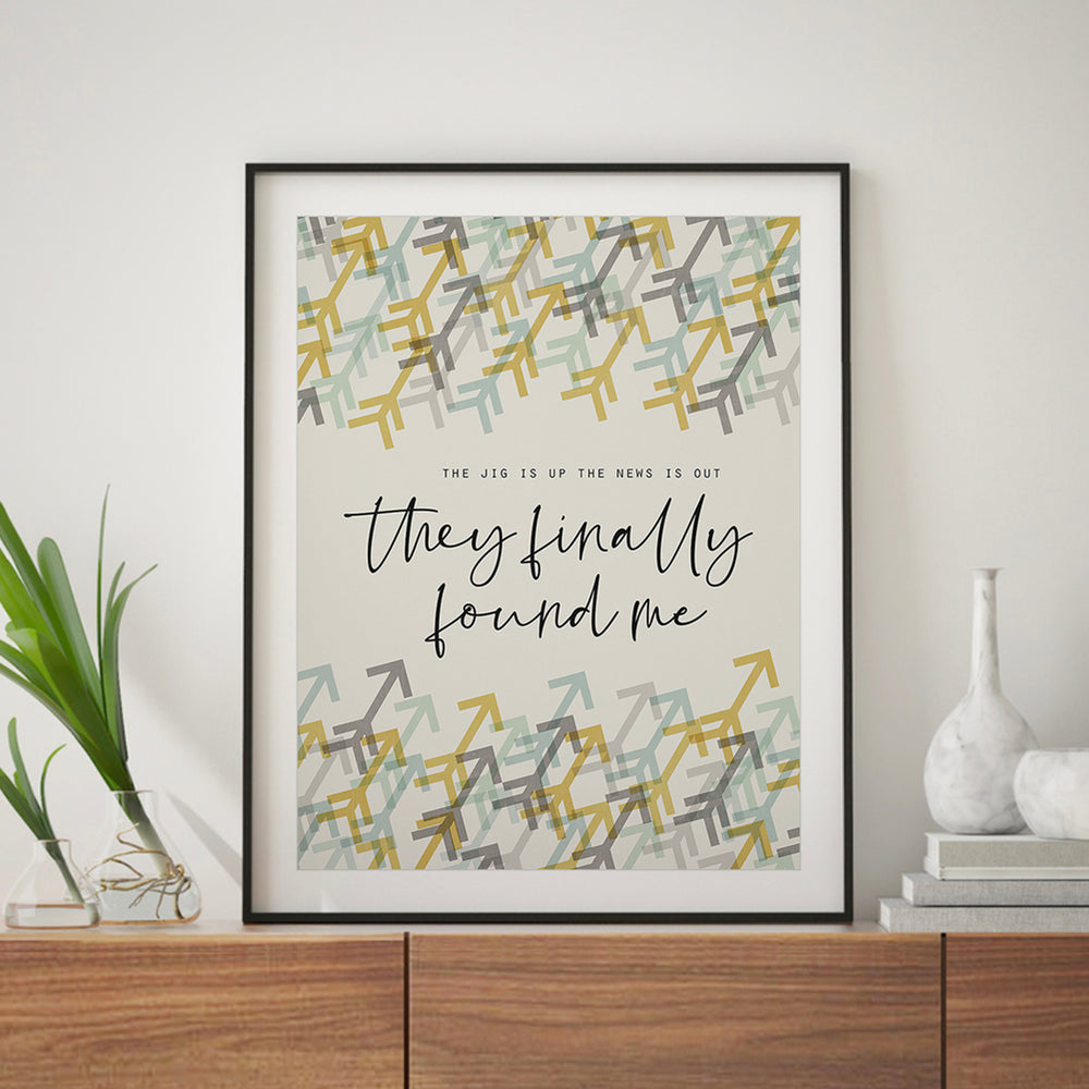 Renegade | Styx - Song Lyrics Art Print