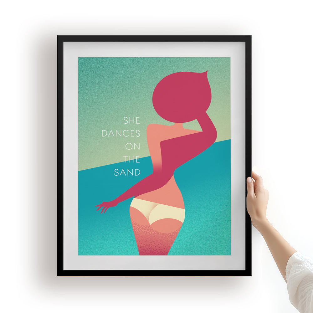 Rio | Duran Duran - Song Lyrics Art Print