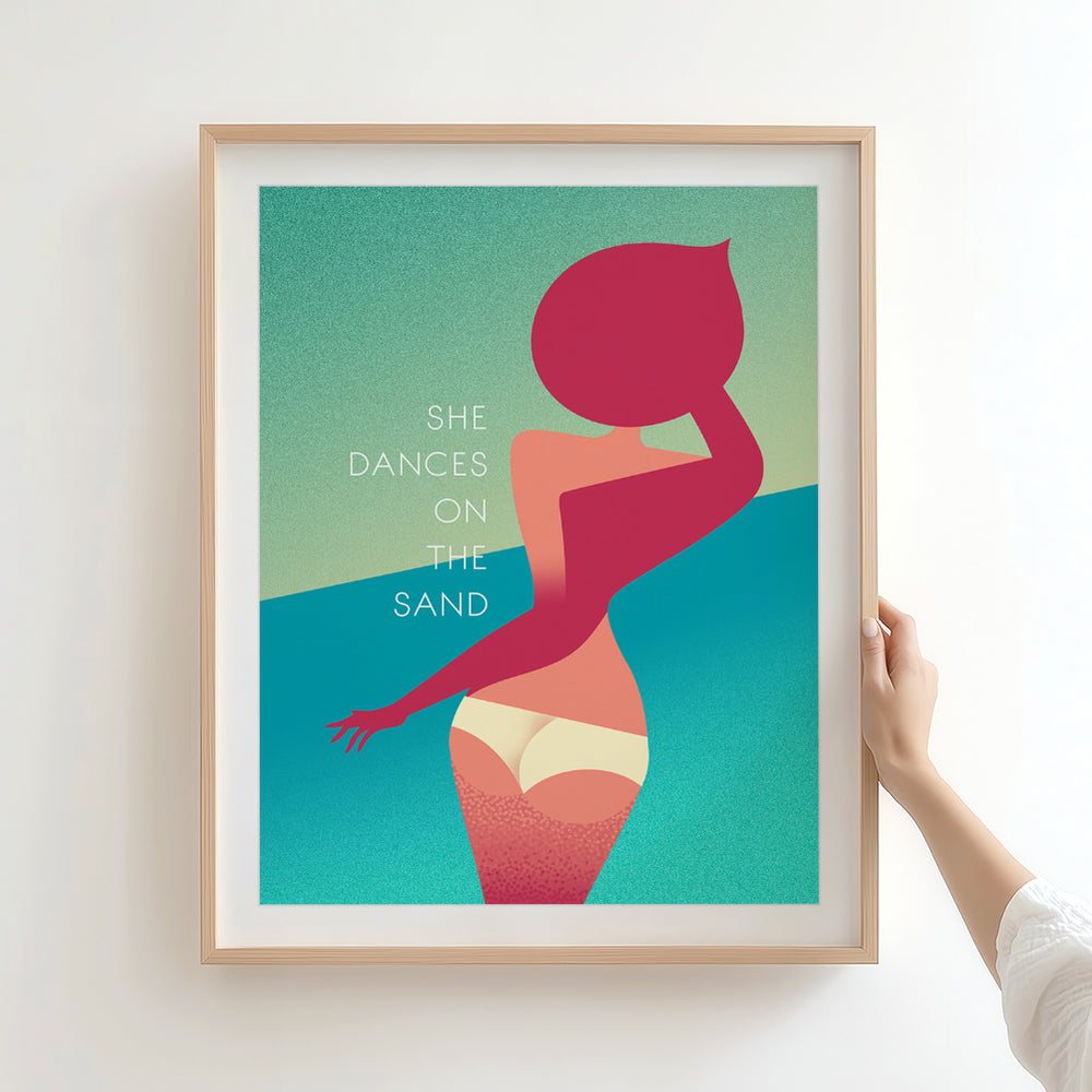Rio | Duran Duran - Song Lyrics Art Print