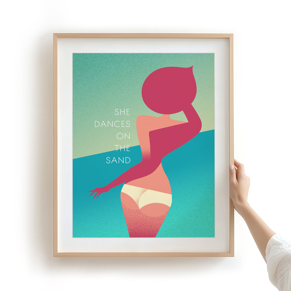 Rio | Duran Duran - Song Lyrics Art Print