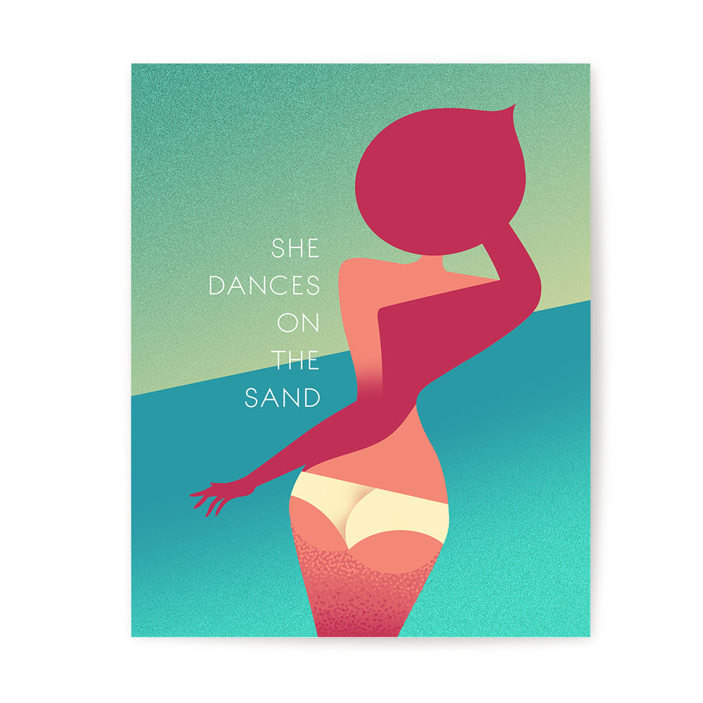 Rio | Duran Duran - Song Lyrics Art Print