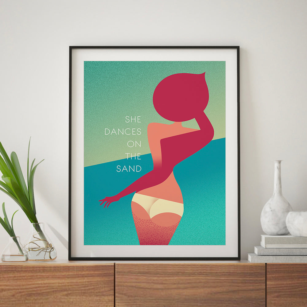 Rio | Duran Duran - Song Lyrics Art Print