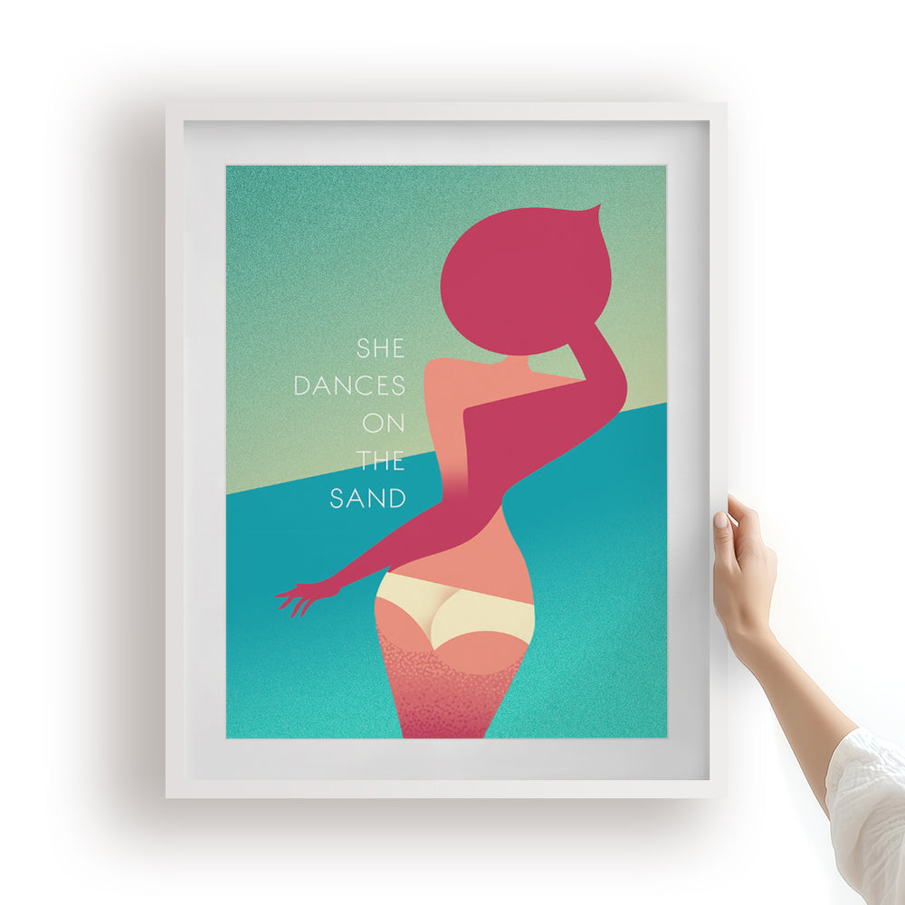 Rio | Duran Duran - Song Lyrics Art Print