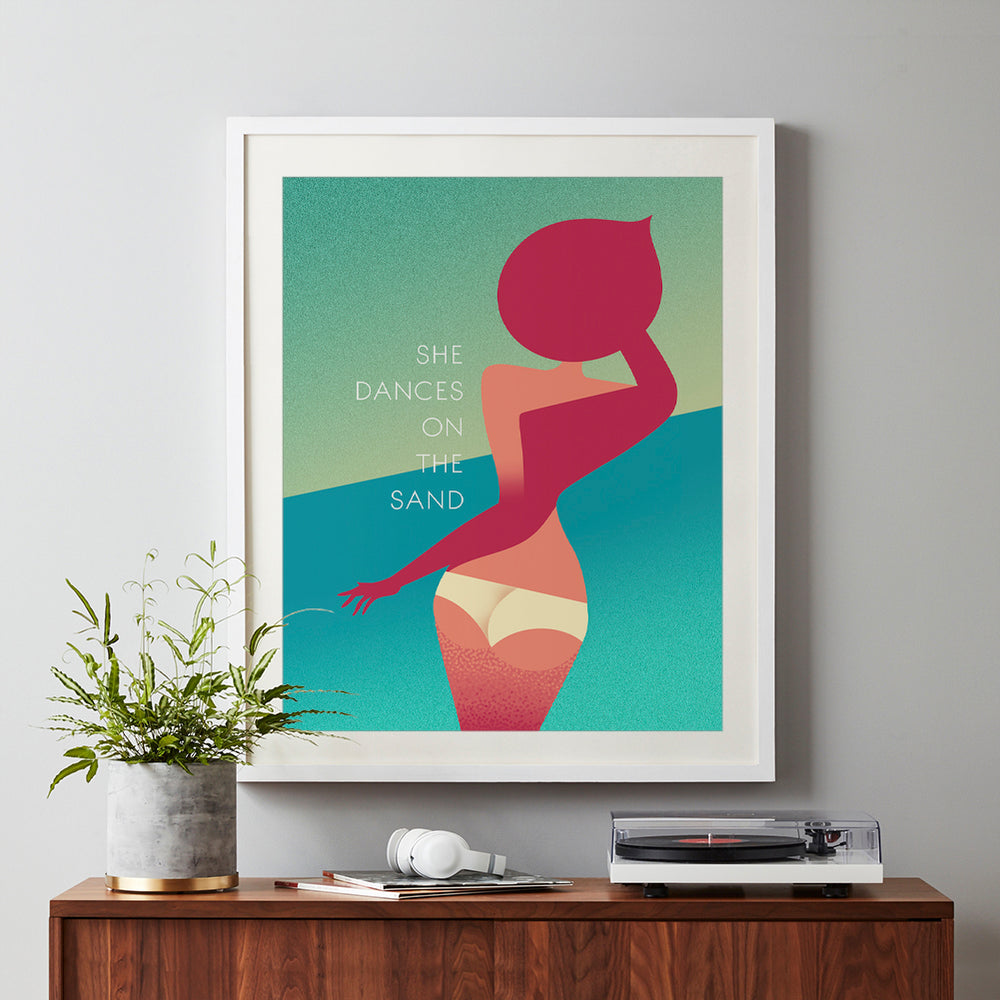 Rio | Duran Duran - Song Lyrics Art Print