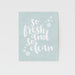 so fresh and so clean song lyric wall art for bathroom