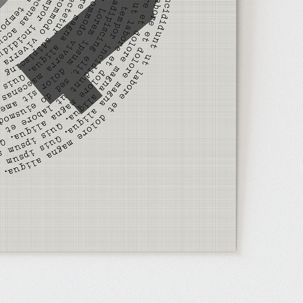 Custom Vinyl Record Song Lyrics Art Print