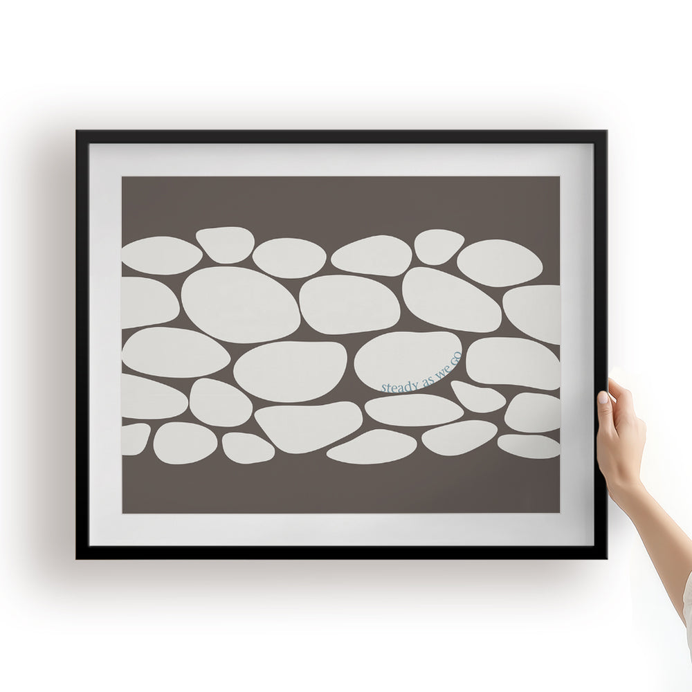 Steady As We Go | Dave Matthews Band- Song Lyrics Art Print