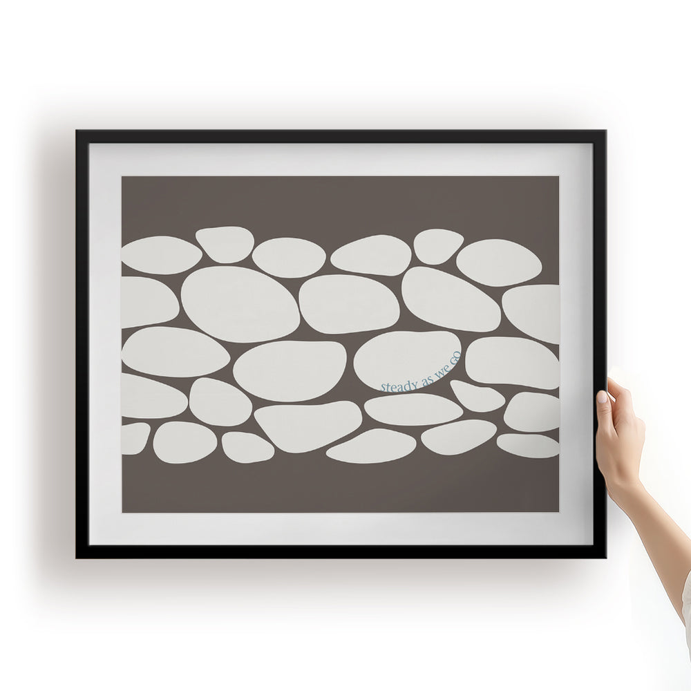 Steady As We Go | Dave Matthews Band- Song Lyrics Art Print