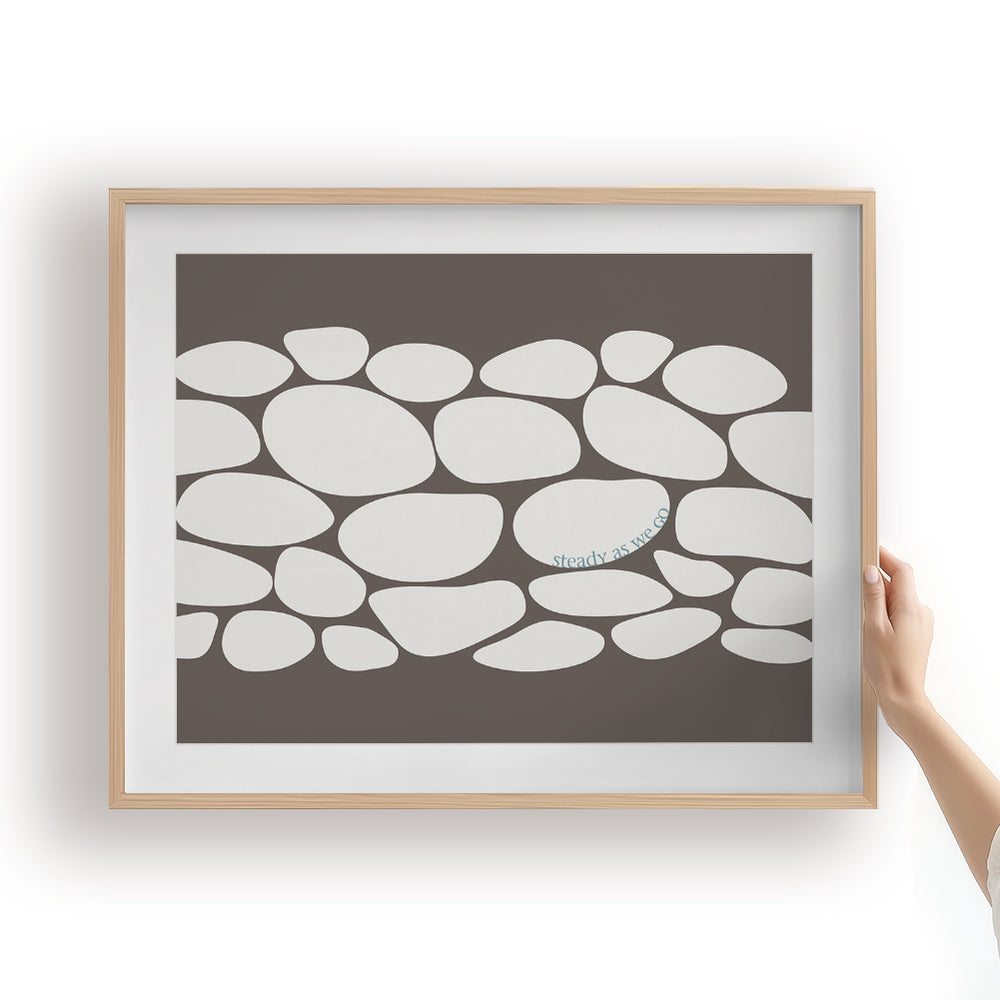 Steady As We Go | Dave Matthews Band- Song Lyrics Art Print