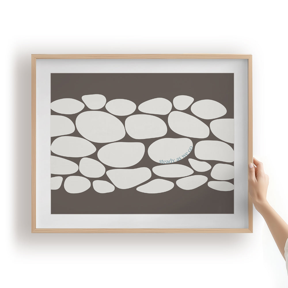 Steady As We Go | Dave Matthews Band- Song Lyrics Art Print