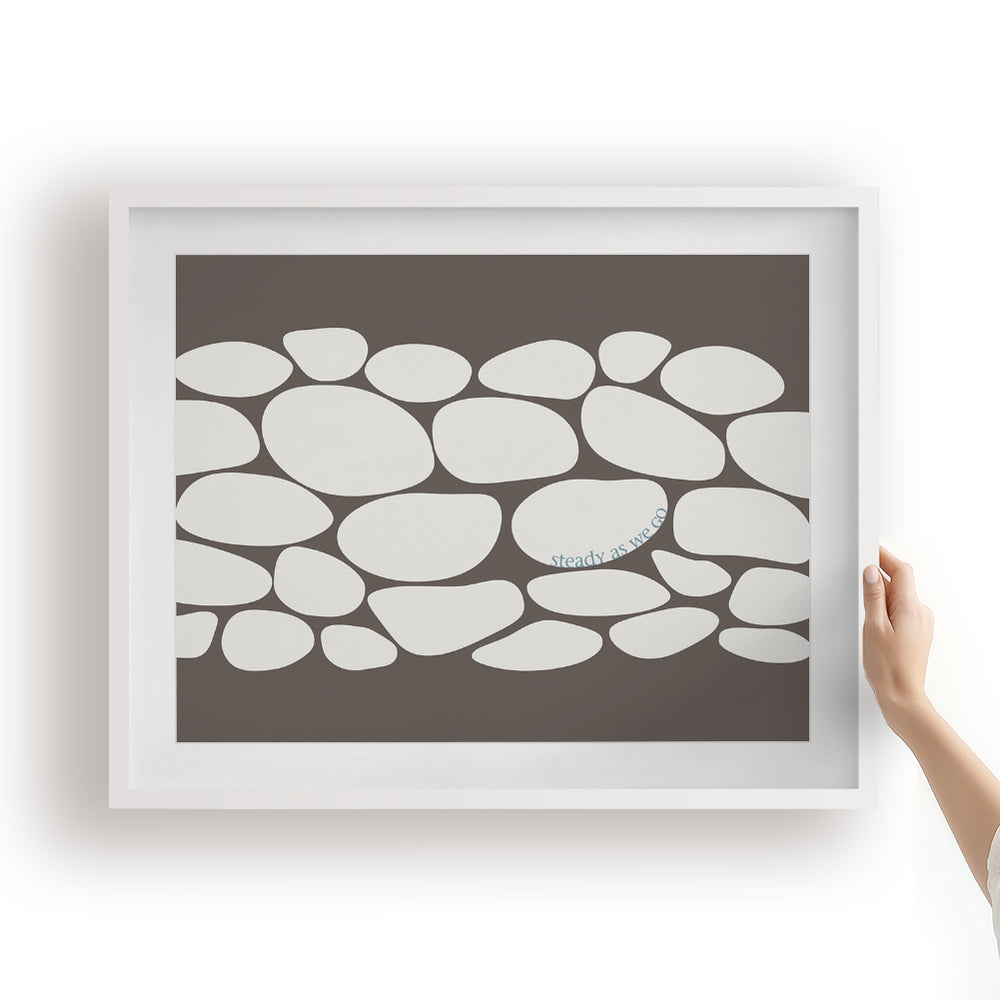 Steady As We Go | Dave Matthews Band- Song Lyrics Art Print