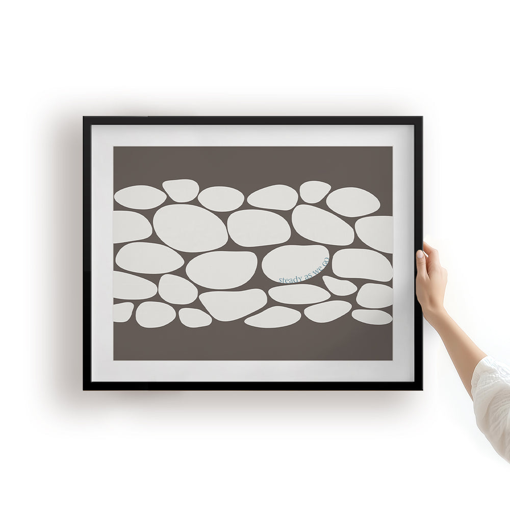 Steady As We Go | Dave Matthews Band- Song Lyrics Art Print