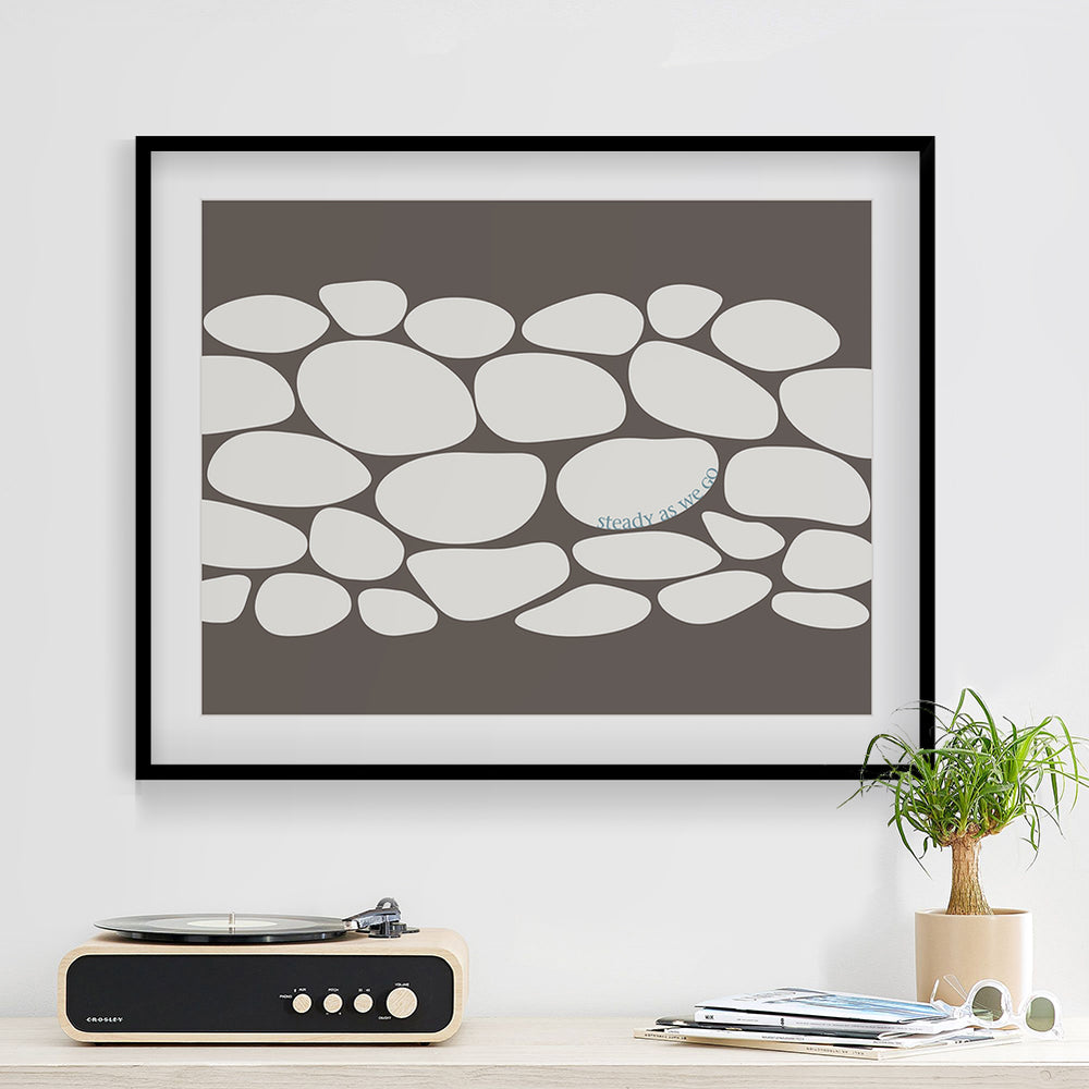 Steady As We Go | Dave Matthews Band- Song Lyrics Art Print