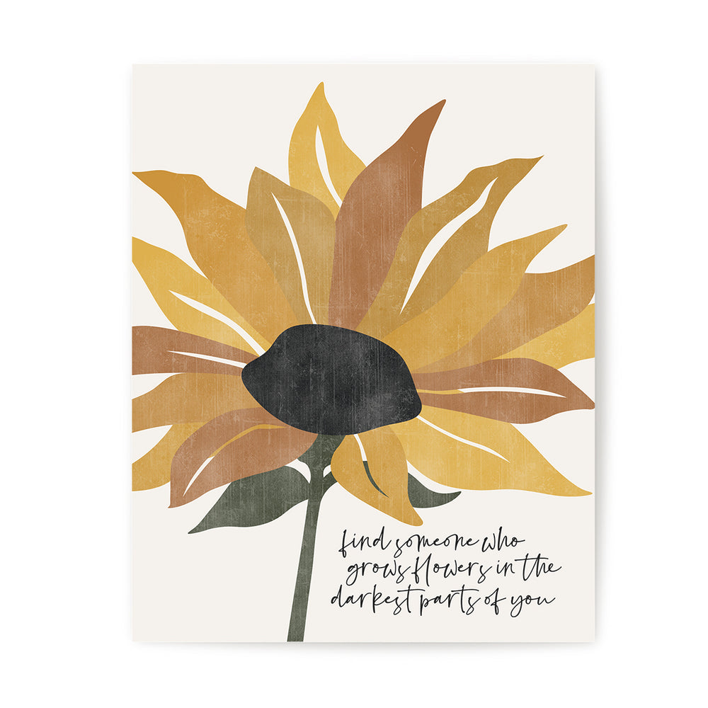Sun To Me | Zach Bryan - Song Lyrics Art Print