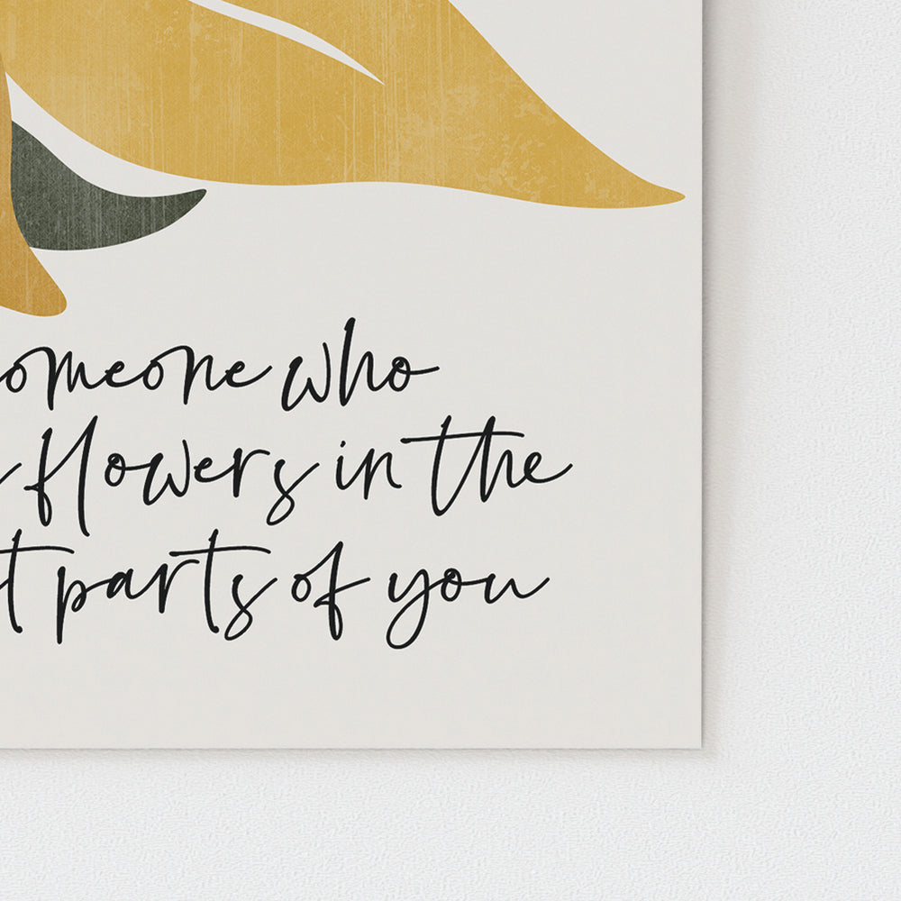 Sun To Me | Zach Bryan - Song Lyrics Art Print