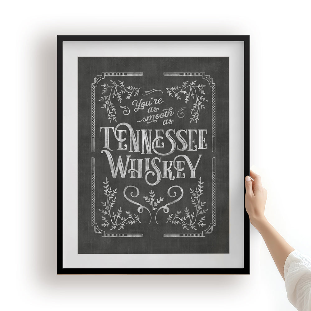 Tennessee Whiskey | Chris Stapleton - Song Lyrics Art Print