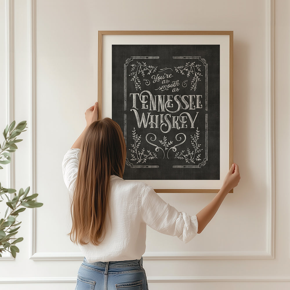 Tennessee Whiskey | Chris Stapleton - Song Lyrics Art Print