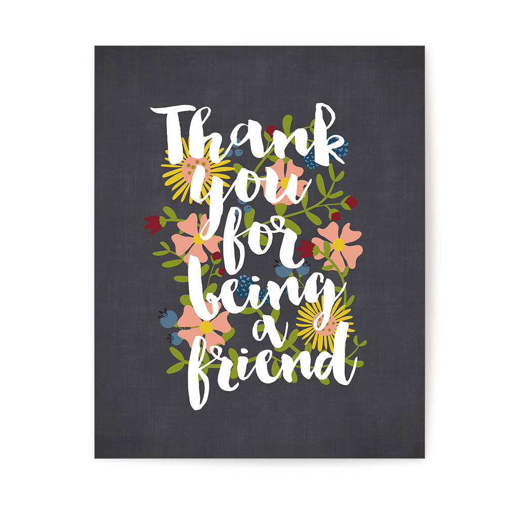 Thank You For Being A Friend | Golden Girls Theme Song - Lyrics Art Print