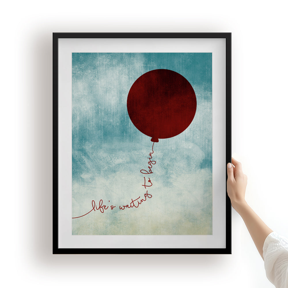 The Adventure | Angels & Airwaves song lyric wall art music poster