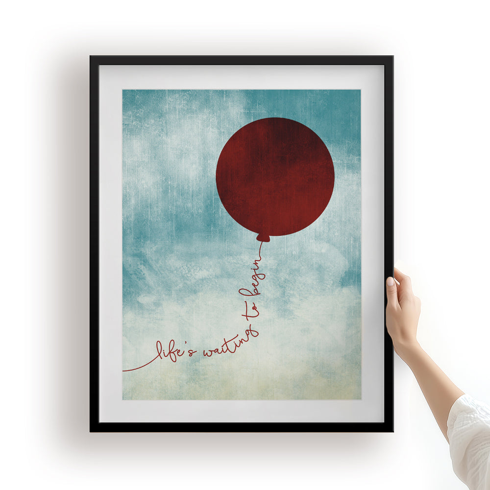 The Adventure | Angels & Airwaves song lyric wall art music poster