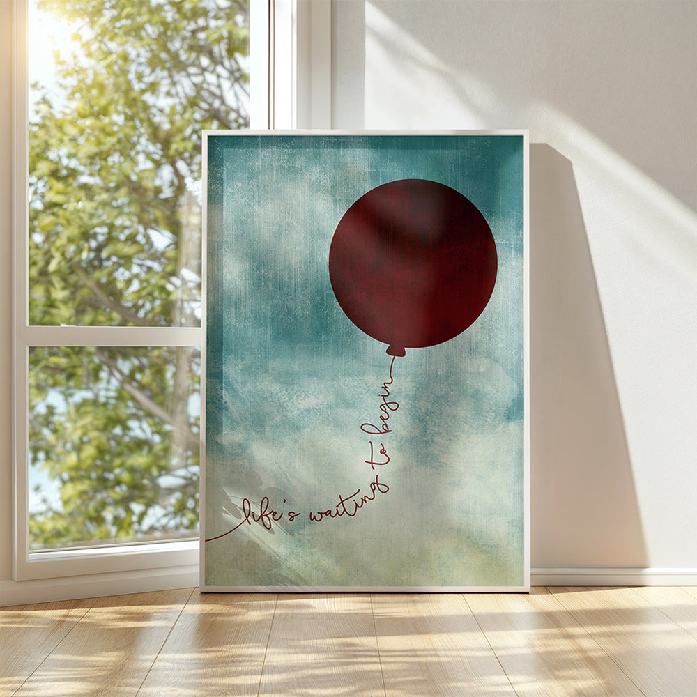 The Adventure | Angels & Airwaves song lyric wall art music poster