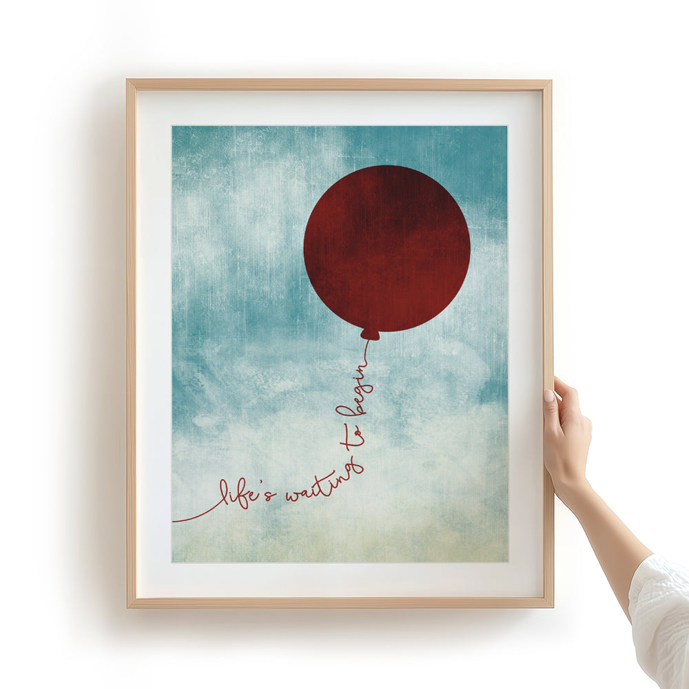 The Adventure | Angels & Airwaves song lyric wall art music poster