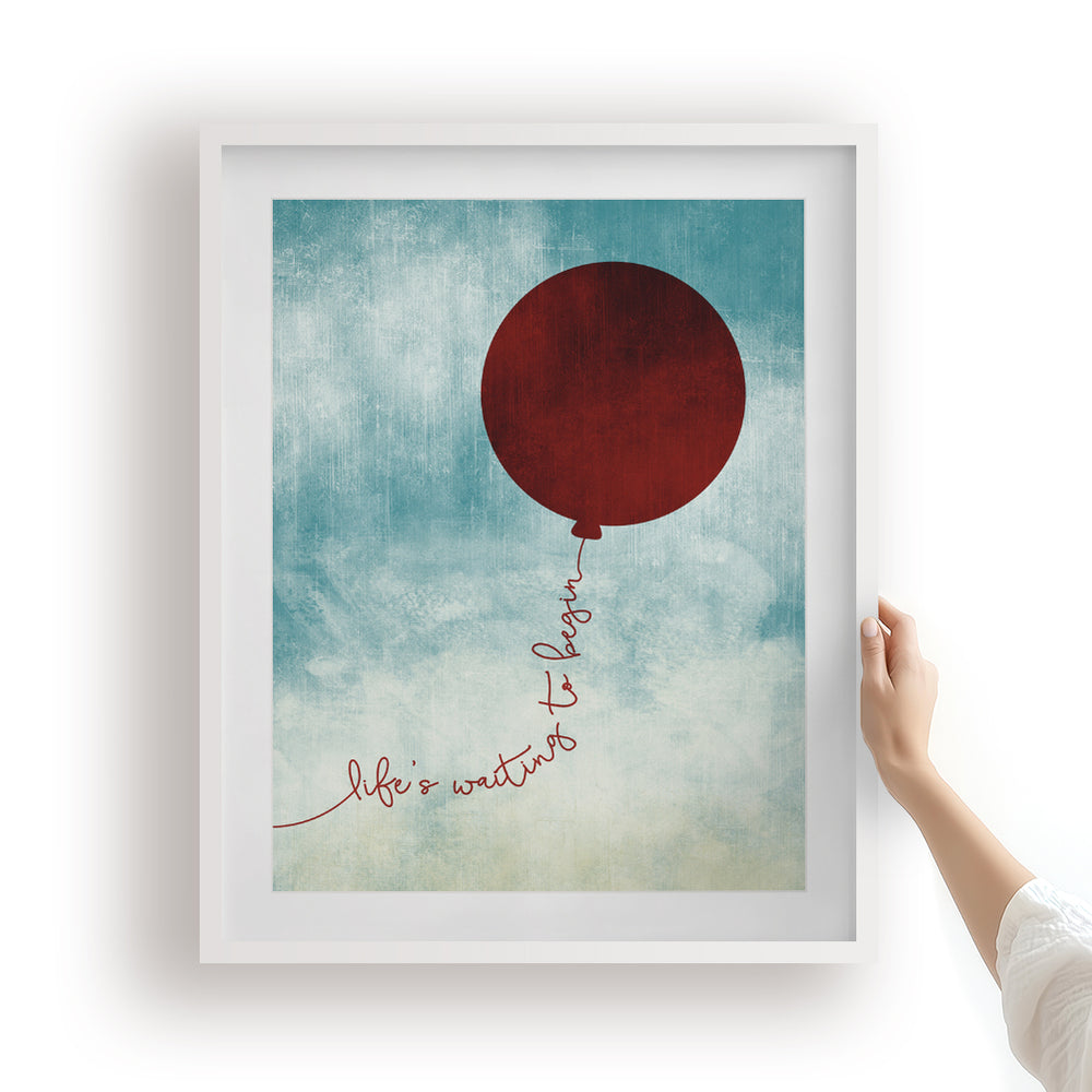 The Adventure | Angels & Airwaves song lyric wall art music poster