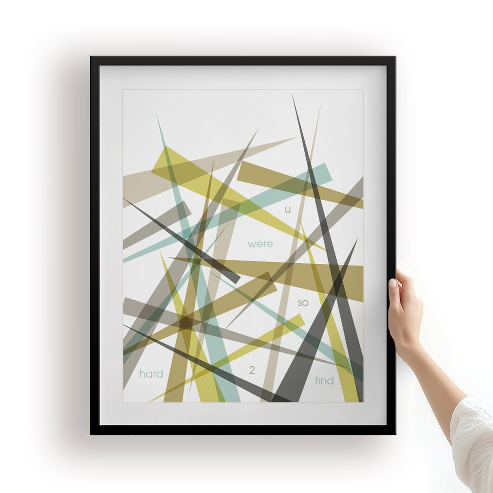 The Beautiful Ones | Prince - Song Lyrics Art Print