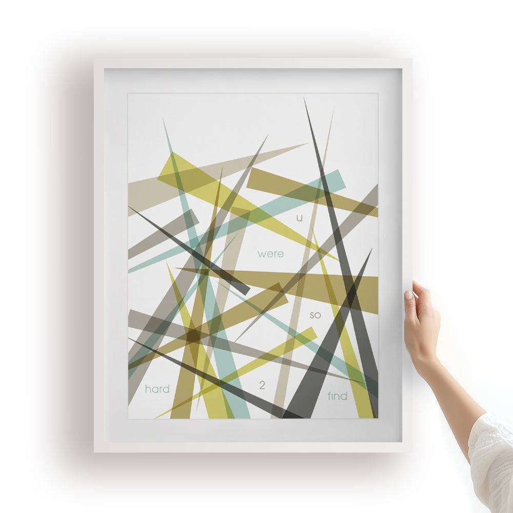 The Beautiful Ones | Prince - Song Lyrics Art Print