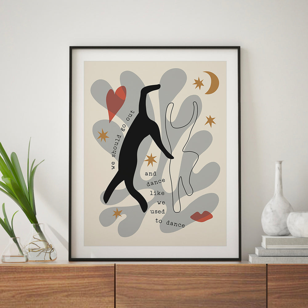 The Dress | Dijon - Song Lyrics Art Print