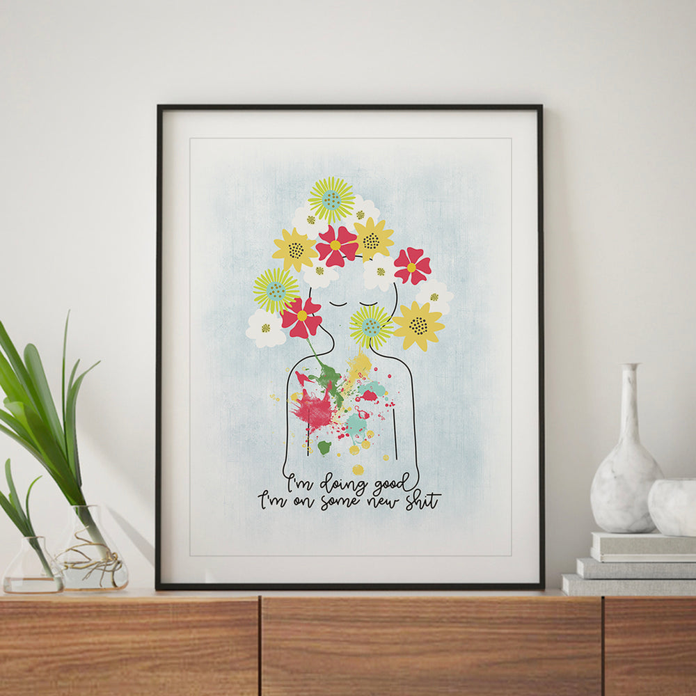 The One | Taylor Swift - Song Lyrics Art Print