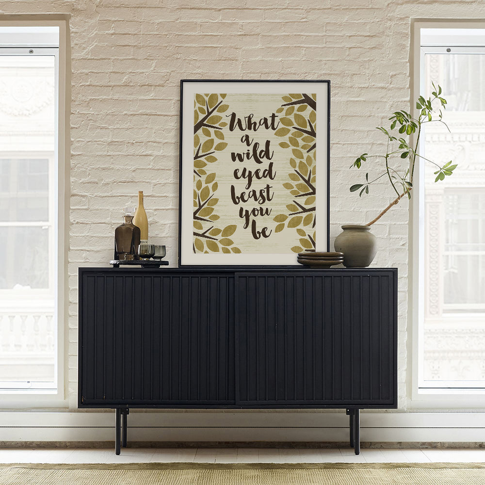 The Space Between | Dave Matthews Band - Song Lyrics Wall Art Print