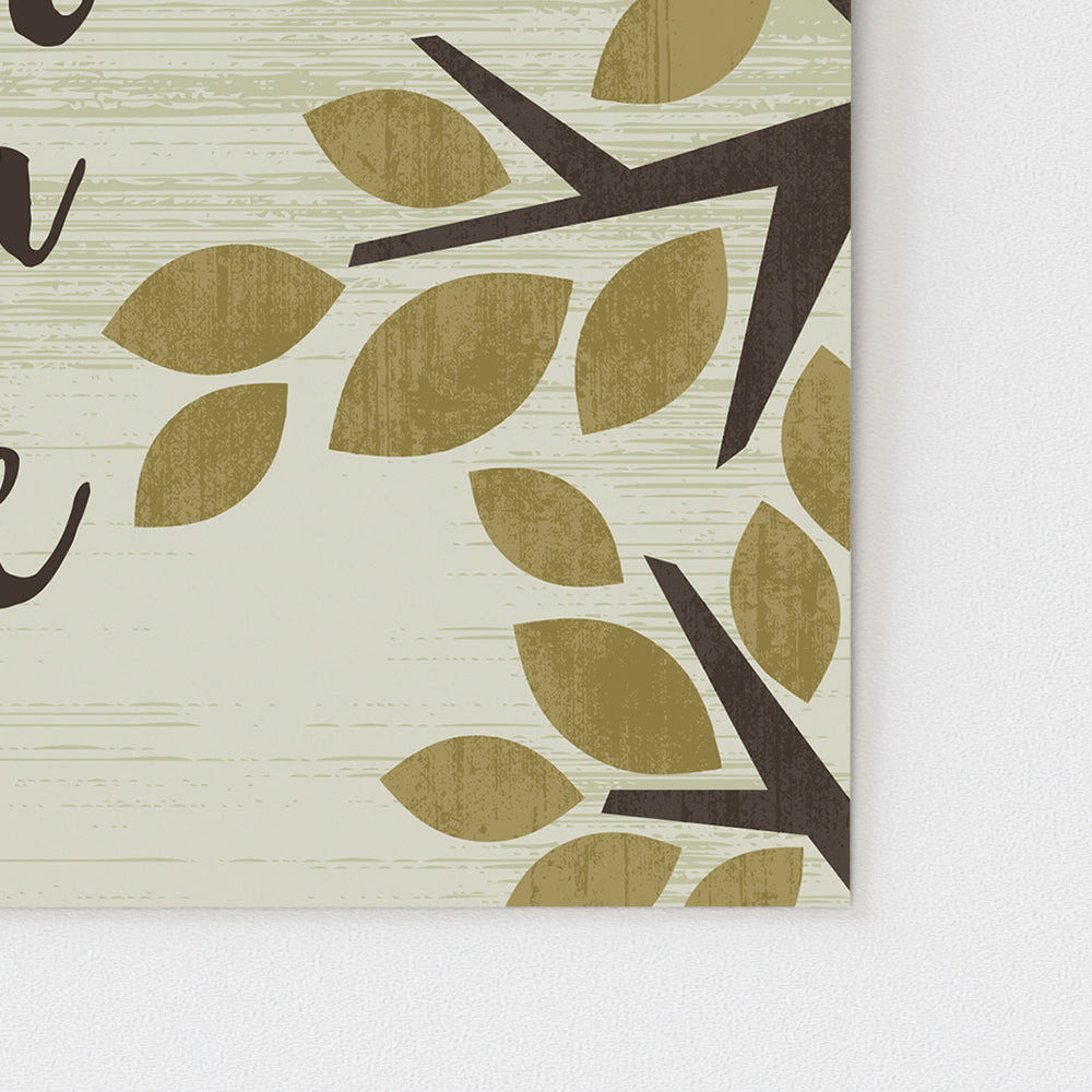 The Space Between | Dave Matthews Band - Song Lyrics Wall Art Print
