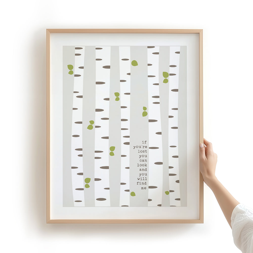 Time After Time | Cyndi Lauper - Song Lyrics Art Print