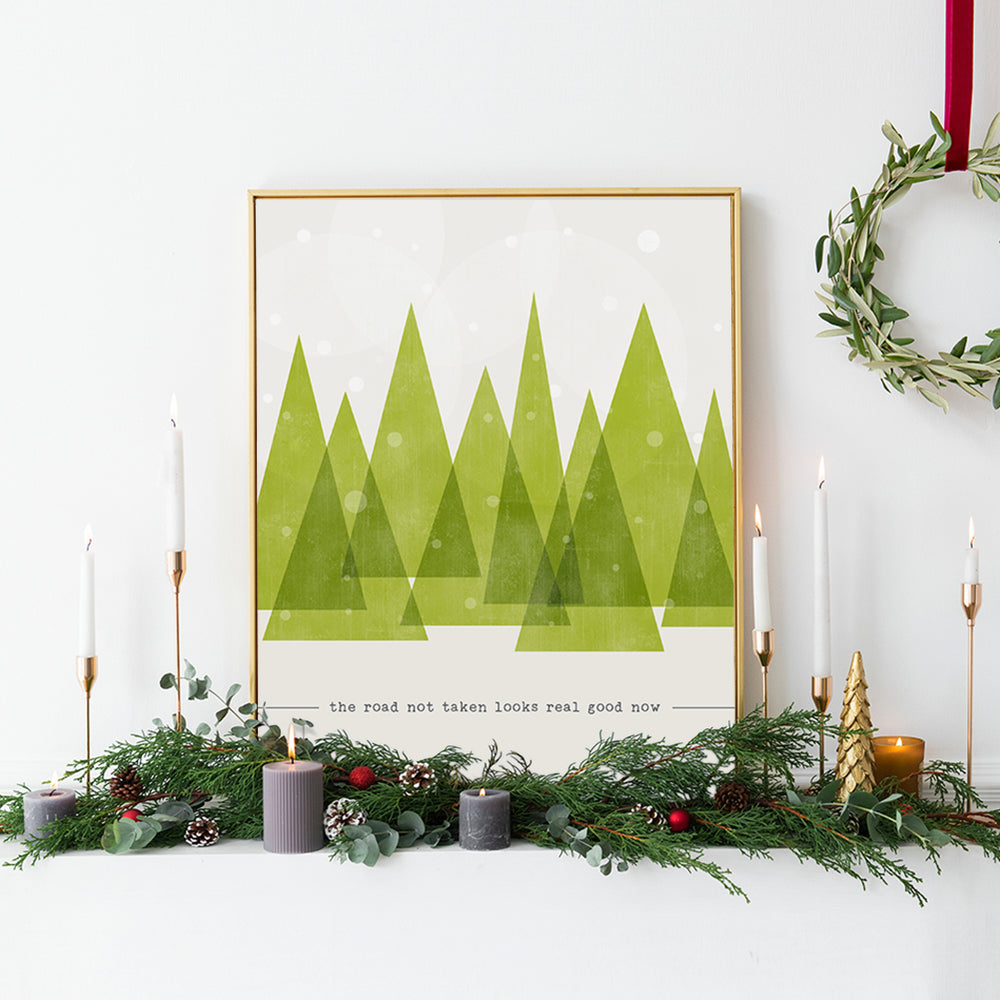 'Tis The Damn Season | Taylor Swift - Song Lyrics Art Print