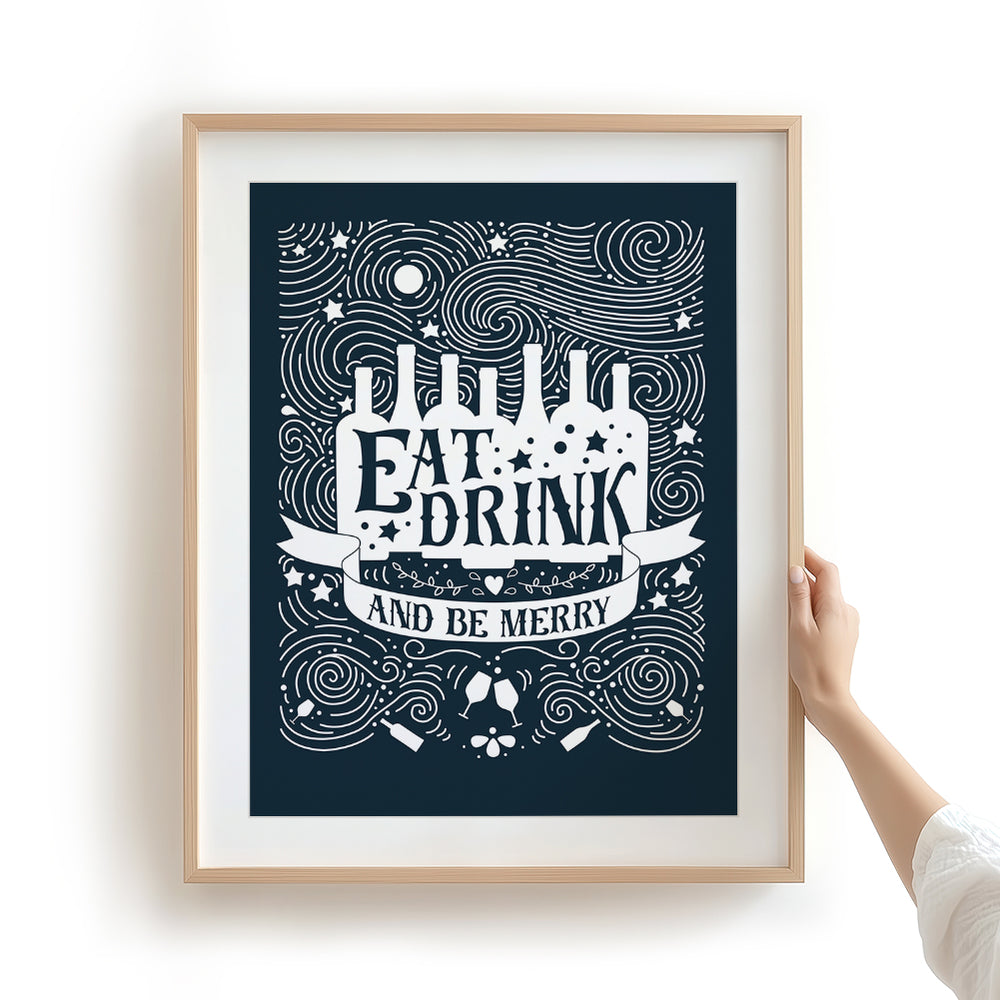 Tripping Billies | Dave Matthews Band - Song Lyrics Wall Art Music Poster