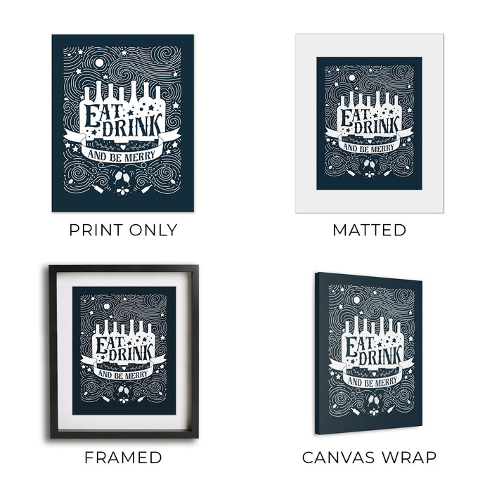 Tripping Billies | Dave Matthews Band - song lyric wall art music poster