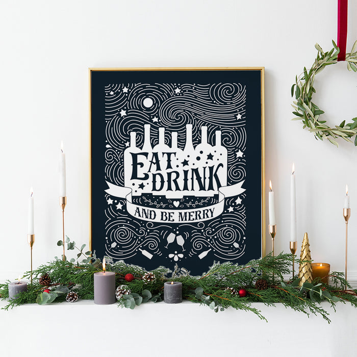Festive Dave Matthews Band poster
