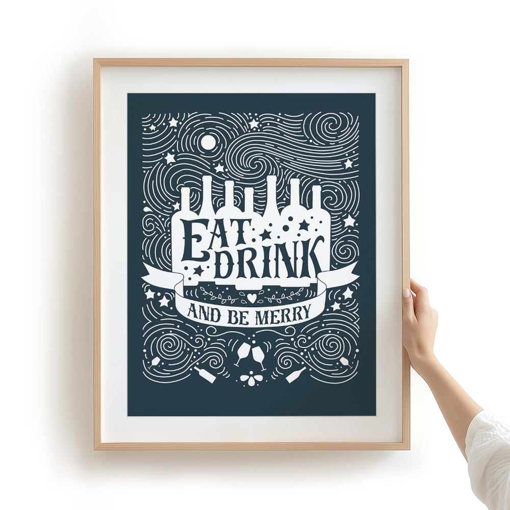Tripping Billies | Dave Matthews Band - Song Lyrics Wall Art Music Poster
