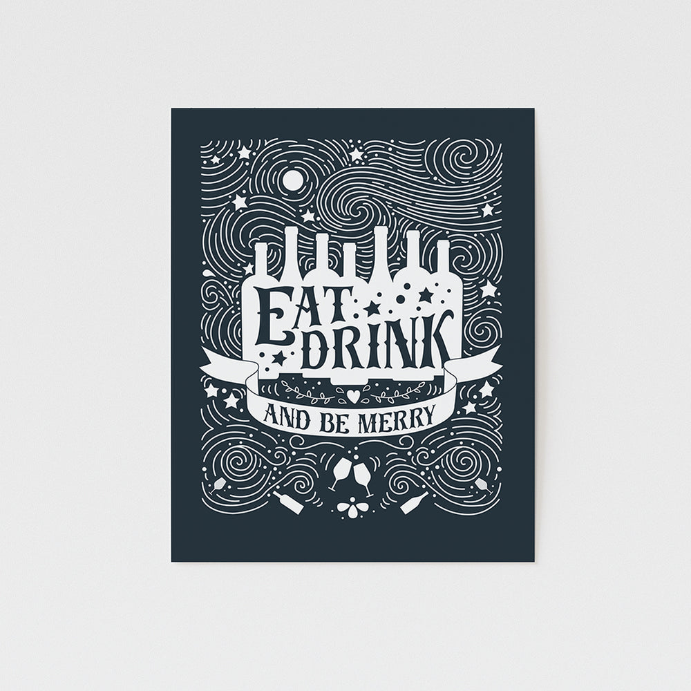 Eat drink and be merry