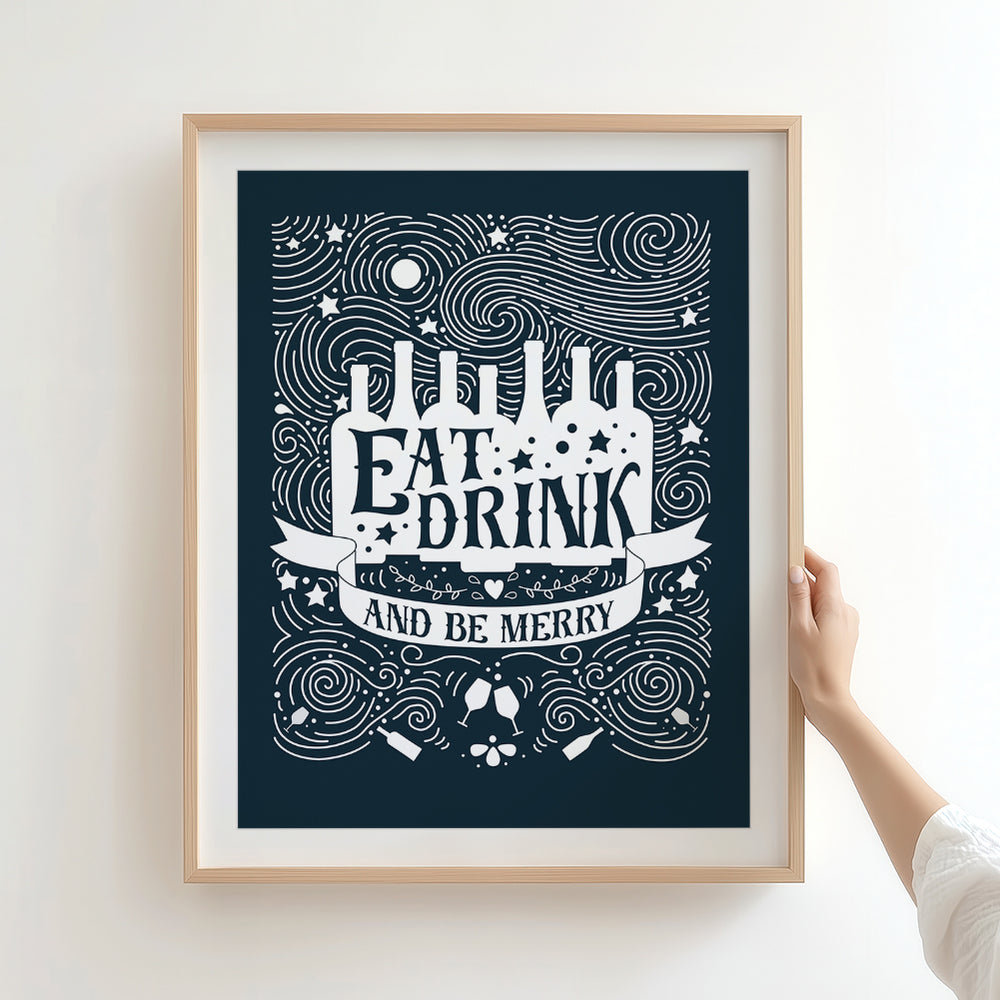 Tripping Billies | Dave Matthews Band - Song Lyrics Wall Art Music Poster