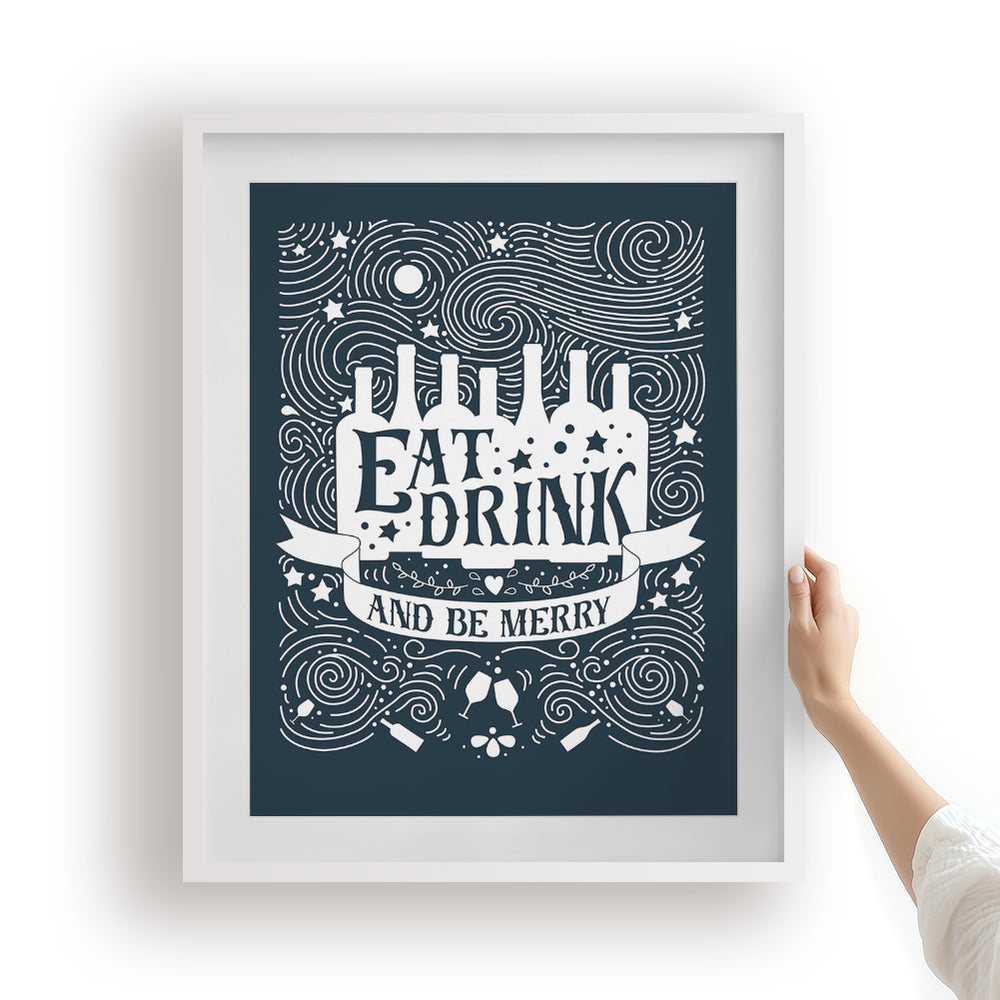 Tripping Billies | Dave Matthews Band - Song Lyrics Wall Art Music Poster