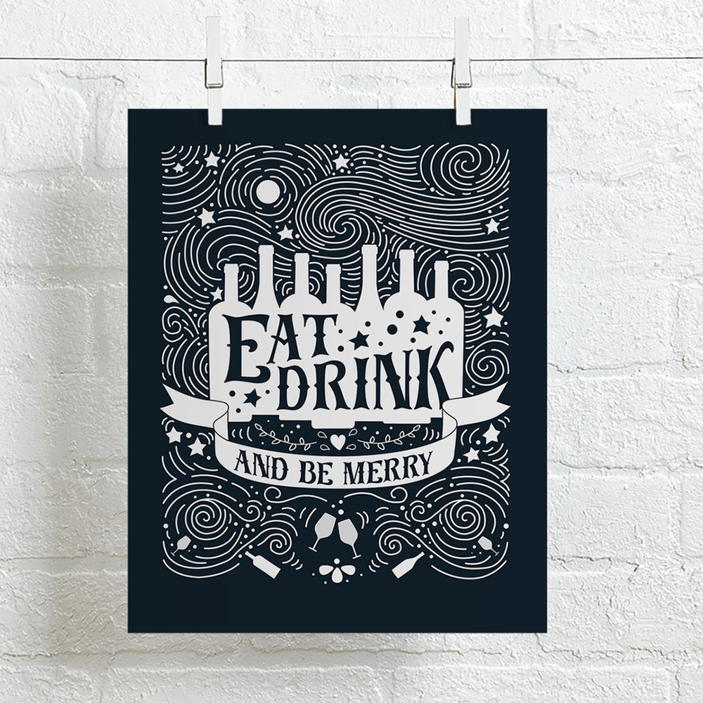 Tripping Billies | Dave Matthews Band - song lyric wall art music poster