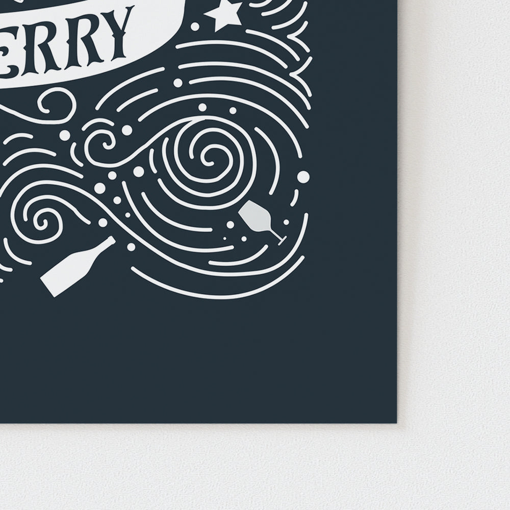 Tripping Billies | Dave Matthews Band - song lyric wall art music poster